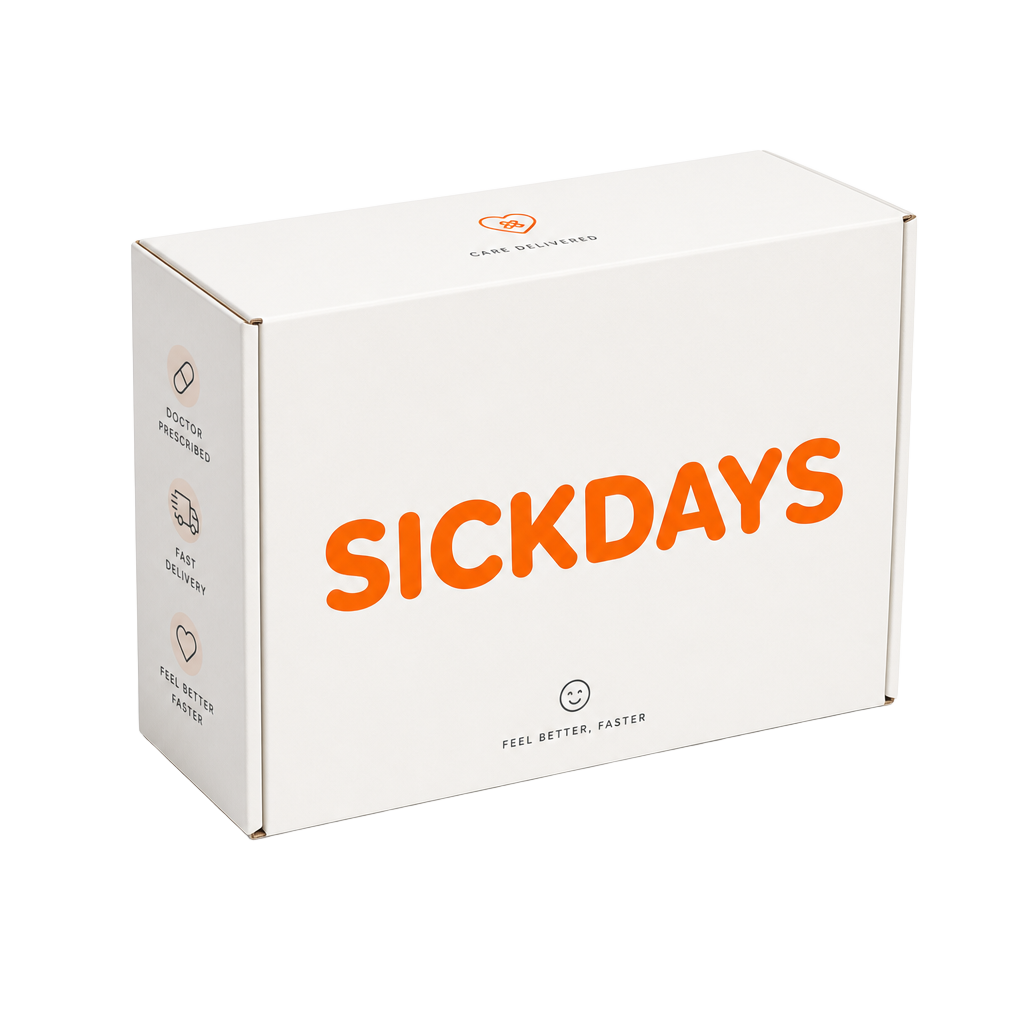 A licensed clinician reviews same-day